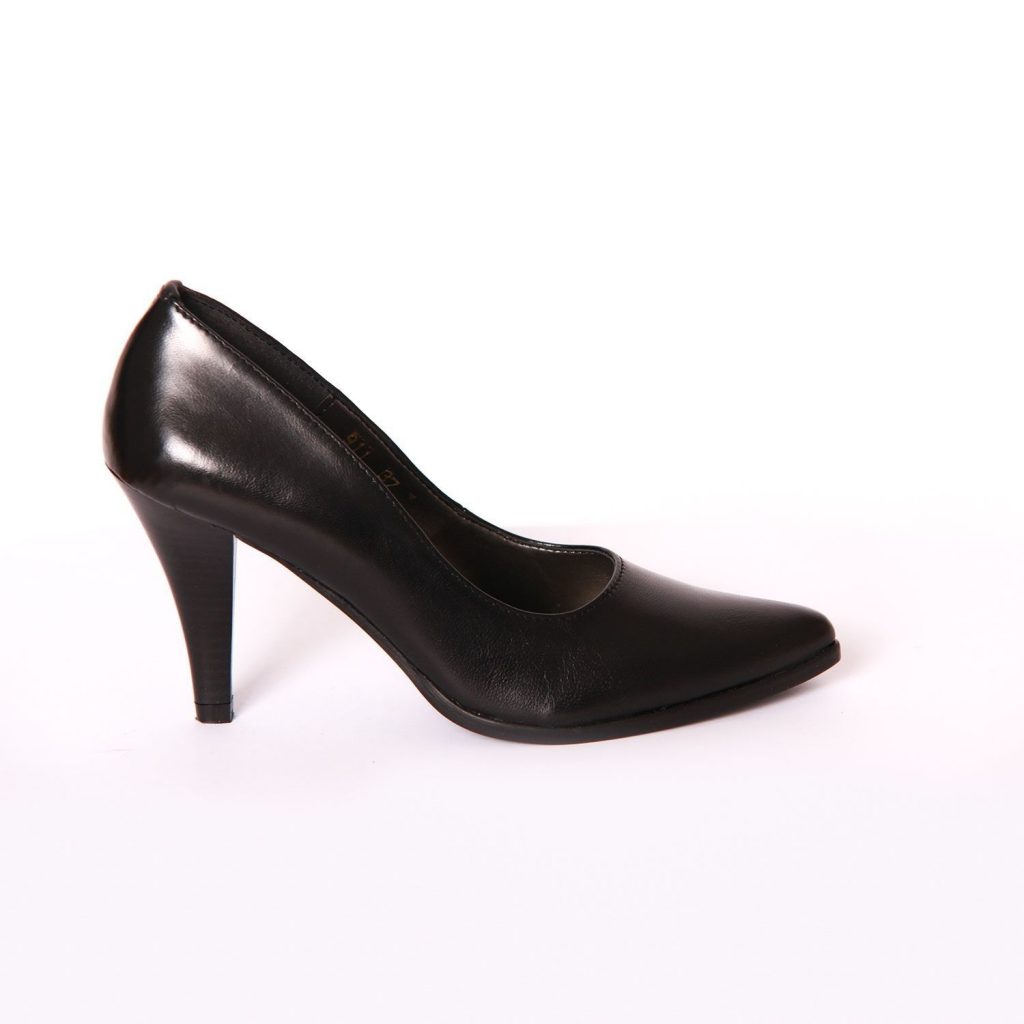 Дамски обувки NICKELS, модел 16911, Естествена кожа, Черни