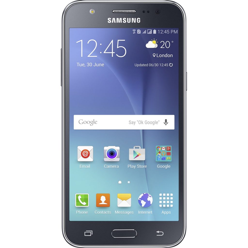 Смартфон Samsung Galaxy J5, Dual Sim, 8GB, Черен