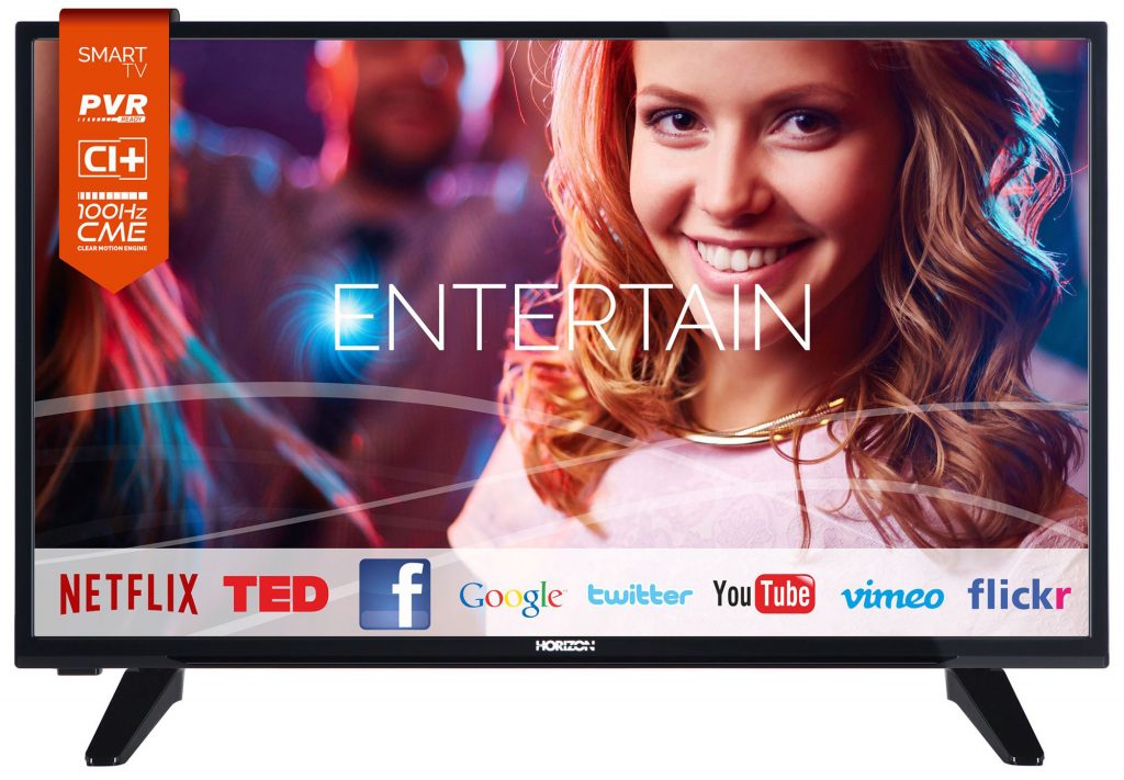 Телевизор LED Smart Horizon, 32"(80 cм), 32HL733H, HD Ready