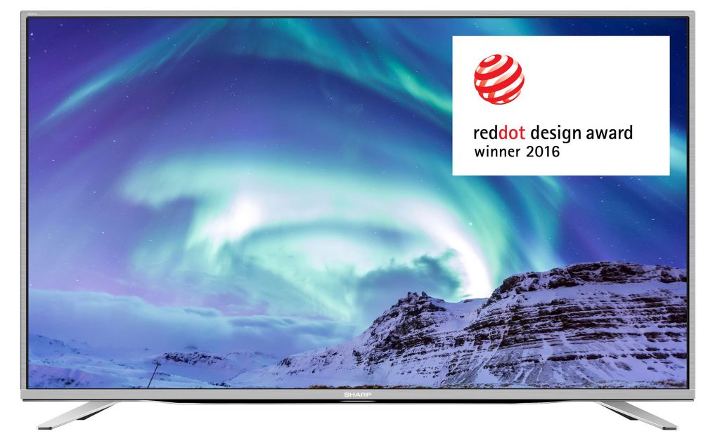 Телевизор LED Smart Sharp, 49" (123 см), LC-49CUF8462ES, 4K Ultra HD