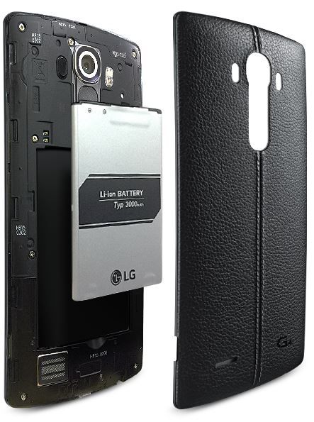 Смартфон LG G4, 32GB, 4G, Leather Black