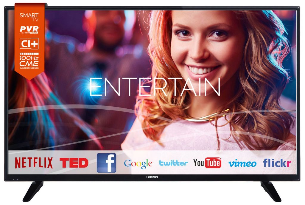 Телевизор LED Smart Horizon, 49"(124 cм), 49HL733F, Full HD