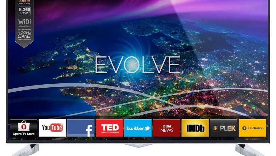 Телевизор Smart LED Horizon 40HL910U, 40" (102 см), 4K Ultra HD