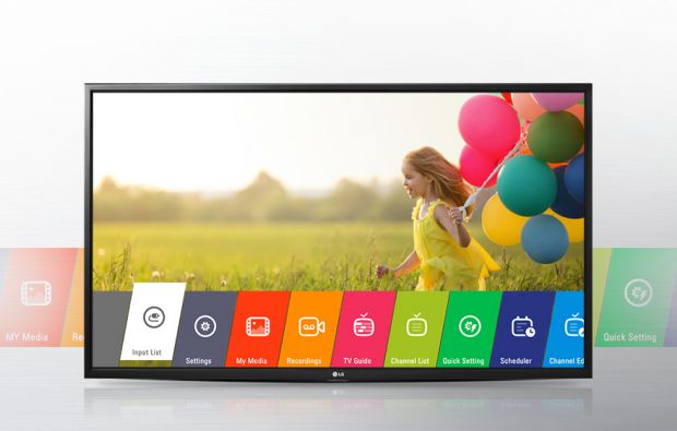 Телевизор LED Smart LG, 109 cm, 43LH590V, Full HD, Wi-Fi 