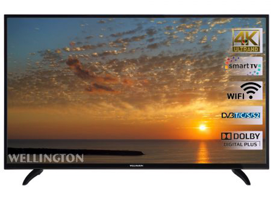 Телевизор LED Smart Wellington 55UHDV296SW, 55" (140 см), 4K Ultra HD