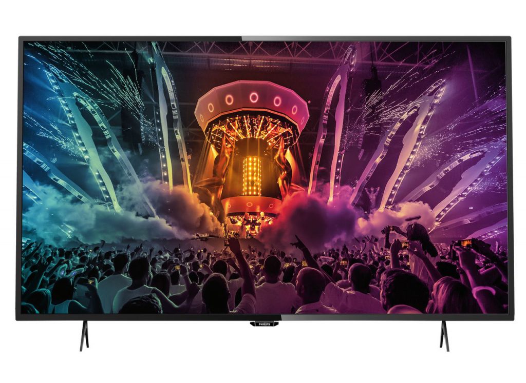 Телевизор LED Smart Philips, 49PUH6101/88, 49" (123 см), 4K Ultra HD