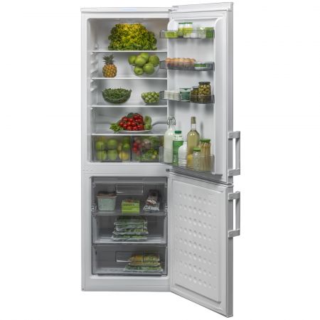 Хладилник с фризер Arctic ANK326B+, 295 л, Клас A+, H 185.3 см, Бял