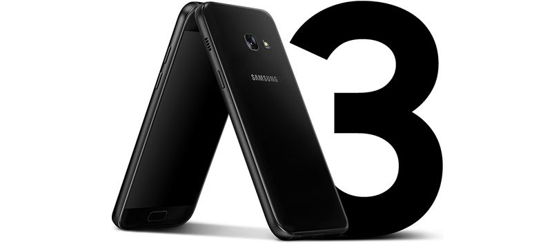 Смартфон Samsung Galaxy A3 (2017), 16GB, 4G