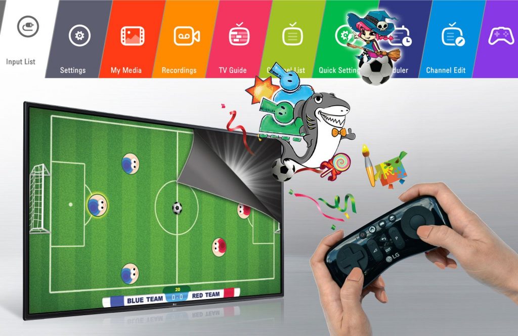 Телевизор LED LG 32LH530V, 32" (80см), Game TV, Full HD