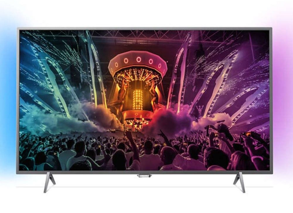 Телевизор Philips 55PUS6401/12, 55" (132.08 см) 4K Ultra HD LED Smart TV, DVB-T2/C/S2, Wi-Fi, LAN, 4x HDMI, 3x USB