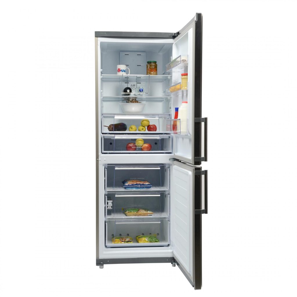 Хладилник с фризер Hotpoint-Ariston ENBGH19223FW, 450 л, Клас A+, H 195.5, Full No Frost, Инокс